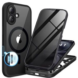 Apple Black iPhone 16 Case with Magnetic Holder
